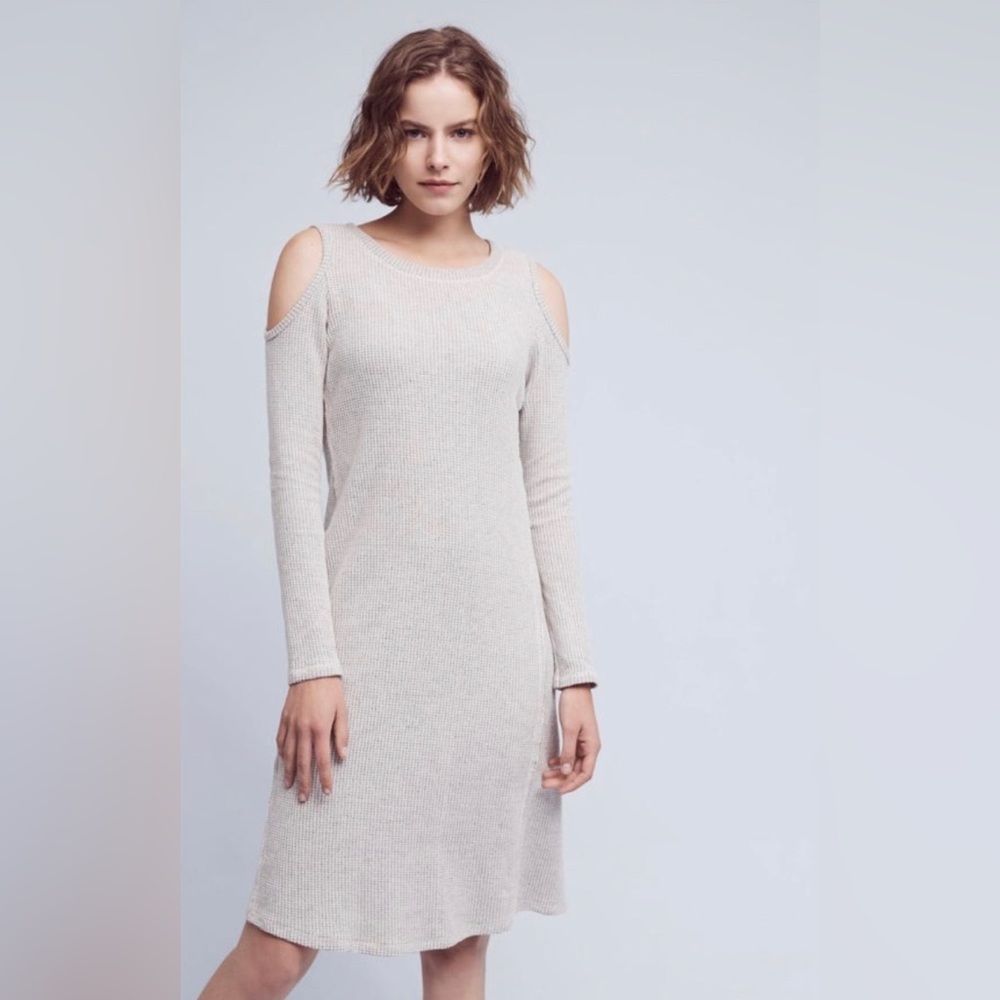Sol Angeles waffle knit dress